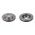 2 brake discs front axle ventilated Ø 235 mm 22 mm FTE for e.g. MAZDA 323