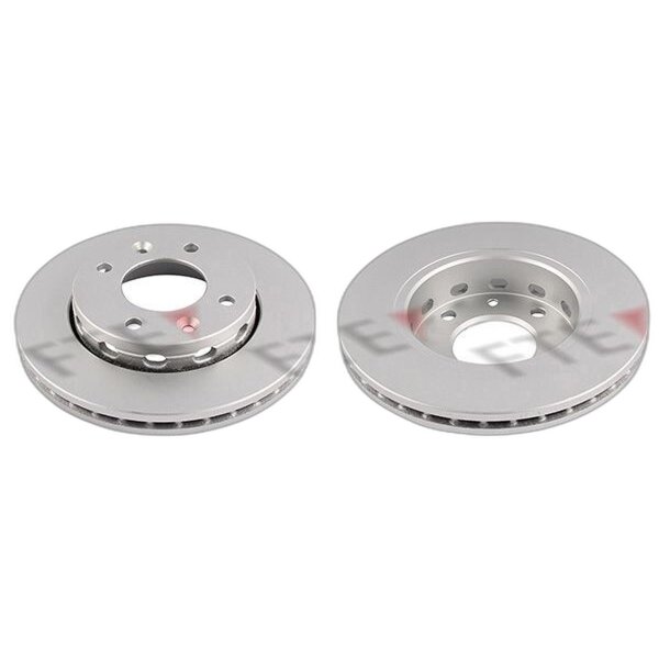 2 Bremsscheiben Vorderachse belüftet Ø 258 mm 24 mm FTE für u.a. KIA CARENS