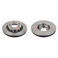 2 brake discs rear axle ventilated Ø 269 mm 22 mm...