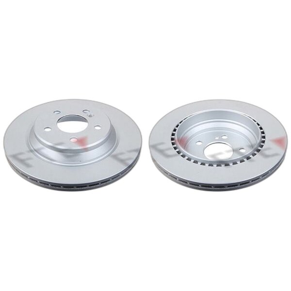 2 brake discs rear axle ventilated Ø 300 mm 22 mm FTE for e.g. MB S-CLASS