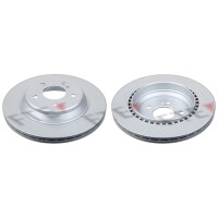 2 brake discs rear axle ventilated Ø 300 mm 22 mm...