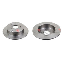2 brake discs rear axle full Ø 302 mm 10 mm FTE...