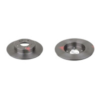 2 brake discs rear axle full Ø 278 mm 9 mm FTE for...