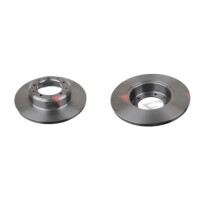 2 brake discs rear axle full Ø 298 mm 14 mm FTE...