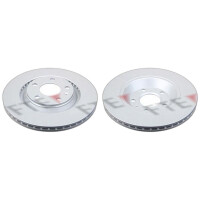 2 brake discs rear axle ventilated Ø 300 mm 22 mm...