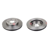 2 brake discs front axle ventilated Ø 280 mm 22 mm...