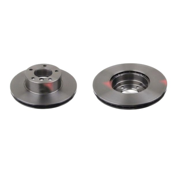 2 brake discs front axle ventilated Ø 296 mm 22 mm FTE for BMW 5 and others