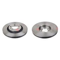 2 brake discs front axle ventilated Ø 280 mm 22 mm...
