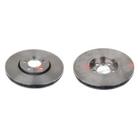 2 Bremsscheiben Vorderachse belüftet Ø 288 mm...