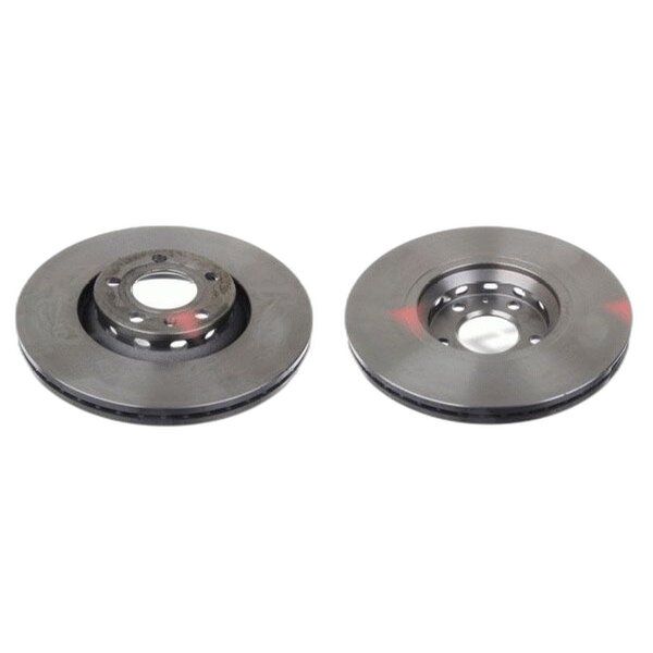 2 Bremsscheiben Vorderachse belüftet Ø 312 mm 25 mm FTE für u.a. AUDI A6