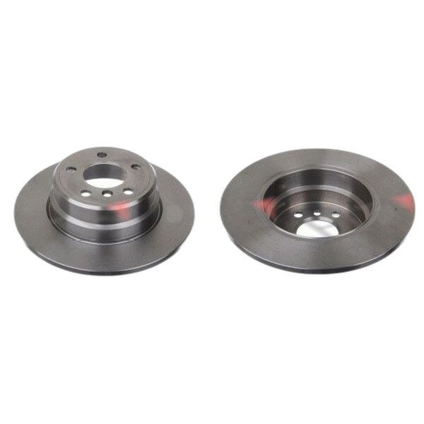 2 brake discs rear axle full Ø 324 mm 12 mm FTE for BMW X5 Series