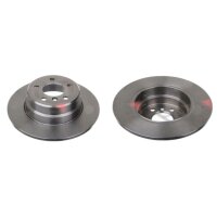 2 brake discs rear axle full Ø 324 mm 12 mm FTE...