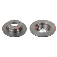 2 brake discs rear axle full Ø 280 mm 10 mm FTE...
