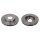2 brake discs front axle ventilated Ø 276 mm 22 mm FTE for MB A-CLASS and others