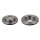 2 brake discs rear axle ventilated Ø 320 mm 20 mm FTE for e.g. BMW 5 Series
