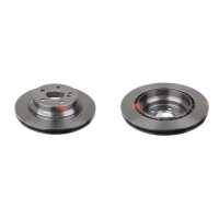 2 brake discs rear axle ventilated Ø 300 mm 22 mm...