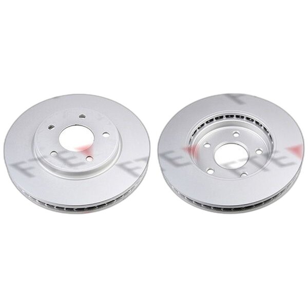 2 Bremsscheiben Vorderachse belüftet Ø 283 mm 28 mm FTE für u.a. NISSAN LEAF