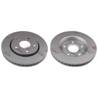 2 Bremsscheiben Vorderachse belüftet Ø 302 mm...