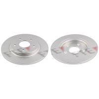 2 Bremsscheiben Hinterachse voll Ø 305 mm 12 mm...