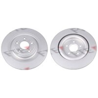 2 brake discs rear axle ventilated Ø 326 mm 20 mm...