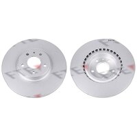 2 Bremsscheiben Vorderachse belüftet Ø 284 mm...