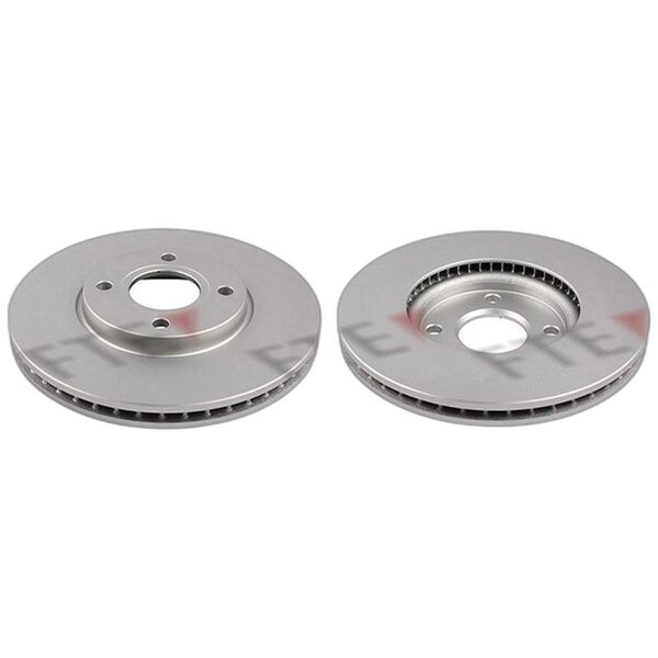 2 brake discs front axle ventilated Ø 278 mm 25 mm FTE for FORD ECOSPORT