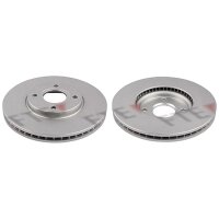 2 brake discs front axle ventilated Ø 278 mm 25 mm...