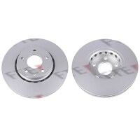 2 Bremsscheiben Vorderachse belüftet Ø 297 mm...