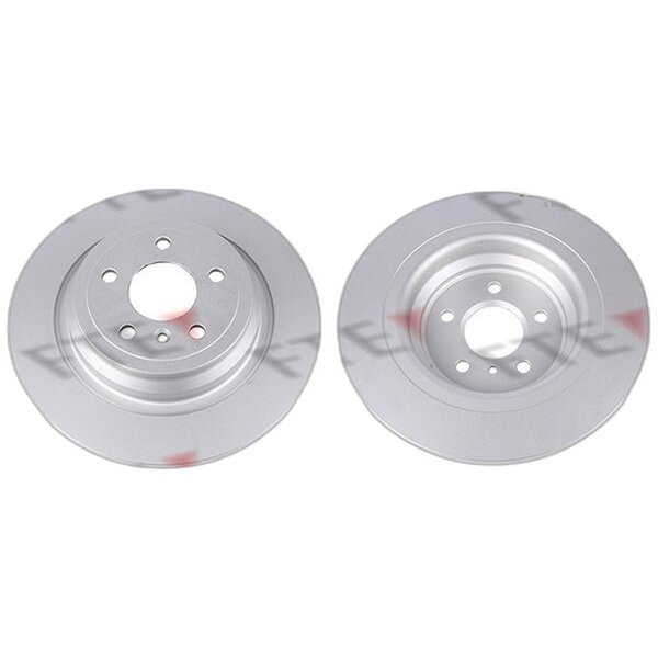 2 brake discs rear axle full Ø 325 mm 14 mm FTE for MERCEDES-BENZ GLE and others