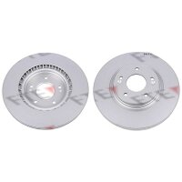 2 Bremsscheiben Vorderachse belüftet Ø 305 mm...