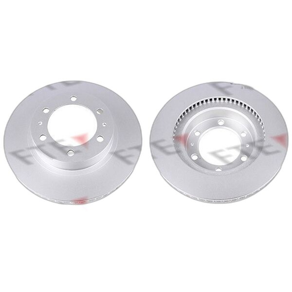 2 Bremsscheiben Vorderachse belüftet Ø 319 mm 28 mm FTE für u.a. TOYOTA HILUX