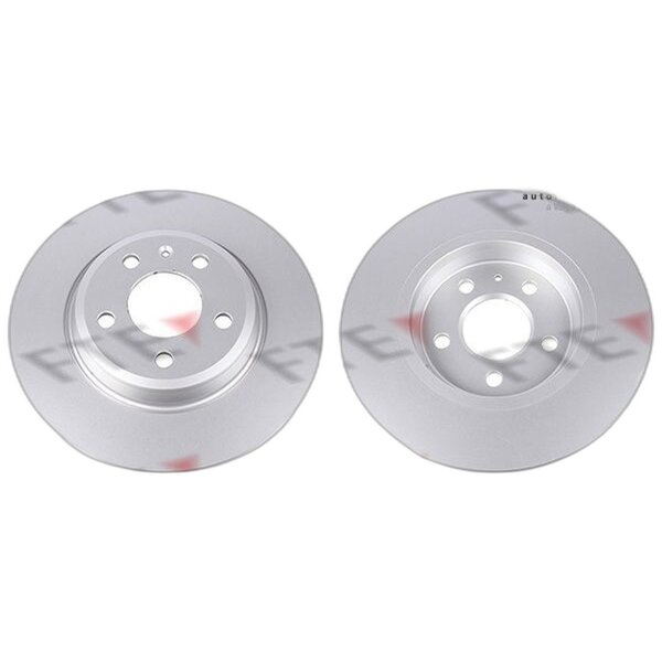 2 brake discs rear axle full Ø 300 mm 12 mm FTE for e.g. AUDI A4