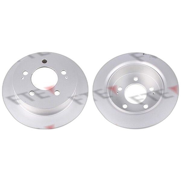 2 brake discs rear axle full Ø 299 mm 10.4 mm FTE for SSANGYONG KYRON and others