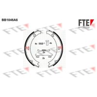 Brake shoe set parking brake rear FTE for MERCEDES...