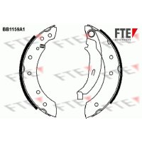 Brake shoe set rear FTE for RENAULT CLIO II