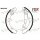 Brake shoe set rear FTE for SKODA OCTAVIA I