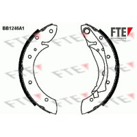 Brake shoe set rear FTE for CITROËN BERLINGO /