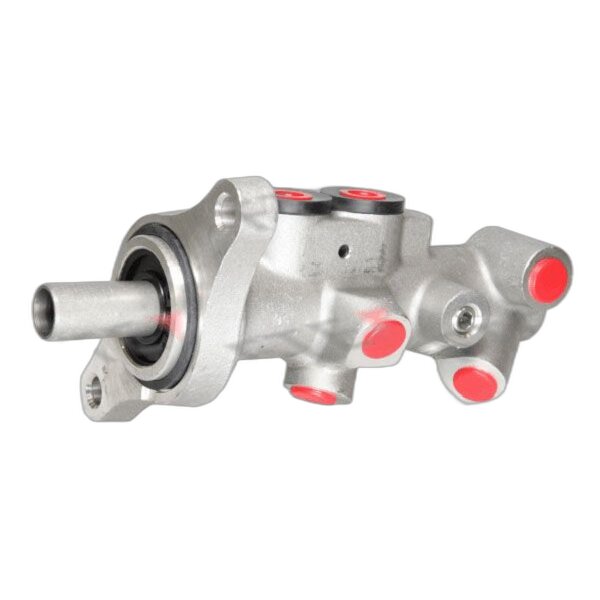 Master brake cylinder Ø 23.8 mm 4 brake fluid connections FTE for VW GOLF