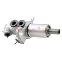 Master brake cylinder Ø 27 mm 2 brake fluid...