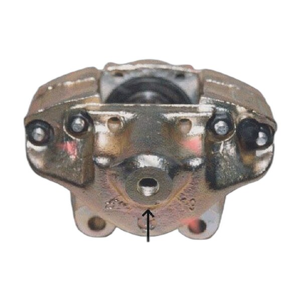Brake caliper rear axle left fixed caliper Ø 42 mm FTE for BMW 5 Series