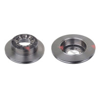 2 brake discs rear axle full Ø 289 mm 22 mm FTE...