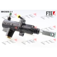 Master brake cylinder 2 connections with fork bolt FTE...
