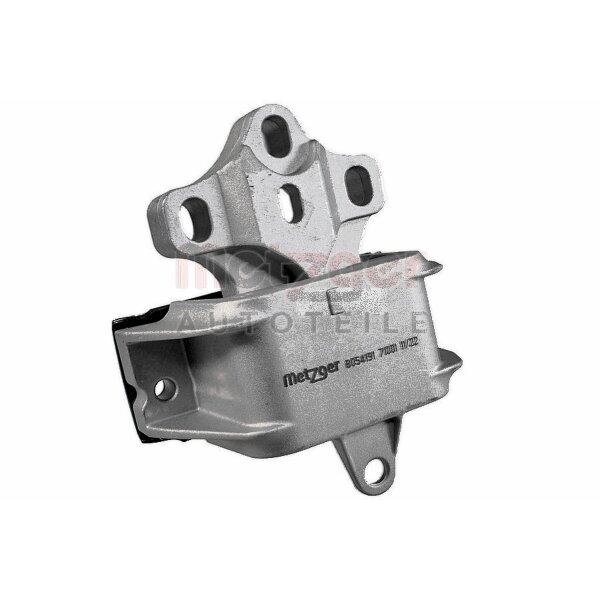 Mounting Manual Transmission rear rubber-metal bearing METZGER for VW BORA