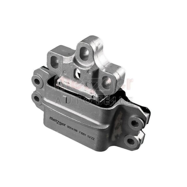 Mounting Automatic left Rubber-metal bearing METZGER for e.g. VW PASSAT