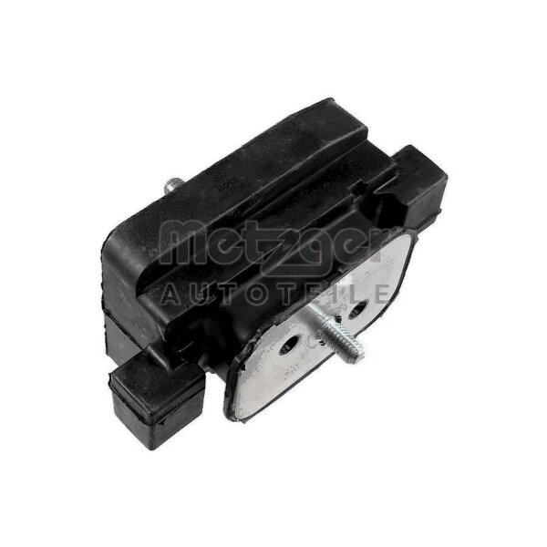 Mounting Automatic Transmission lower rubber-metal bearing METZGER for BMW 5