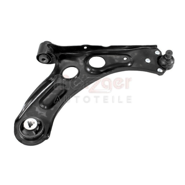 Handlebar Wheel Suspension front right METZGER suitable for e.g. OPEL CORSA