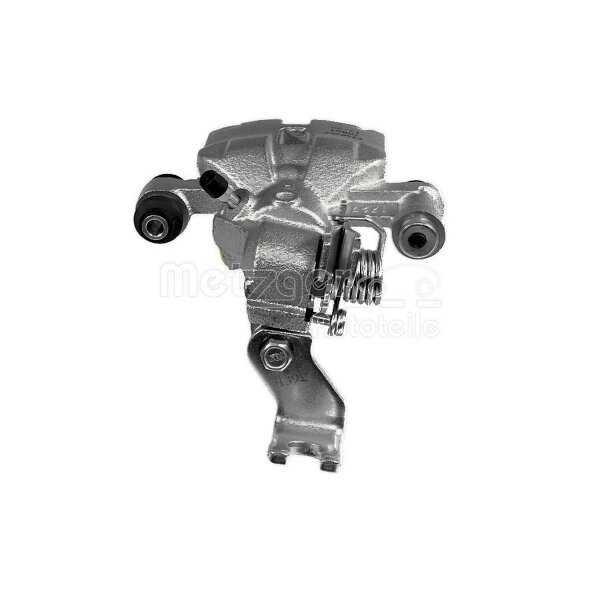 Brake Caliper rear right with locking METZGER for e.g. MAZDA 323
