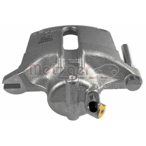 Brake Caliper front axle right METZGER suitable for e.g. RENAULT KANGOO