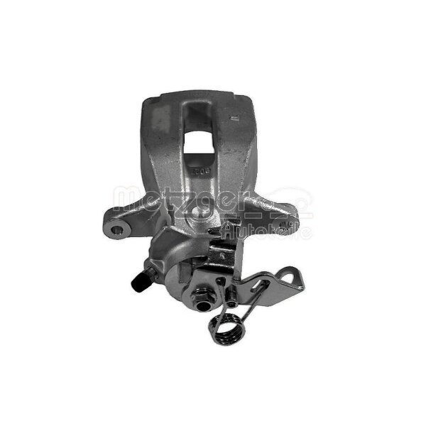 Bremssattel hinten rechts mit Feststell METZGER für u.a. VW GOLF