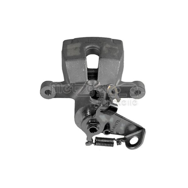 Brake Caliper rear left with locking METZGER for RENAULT SCÉNIC